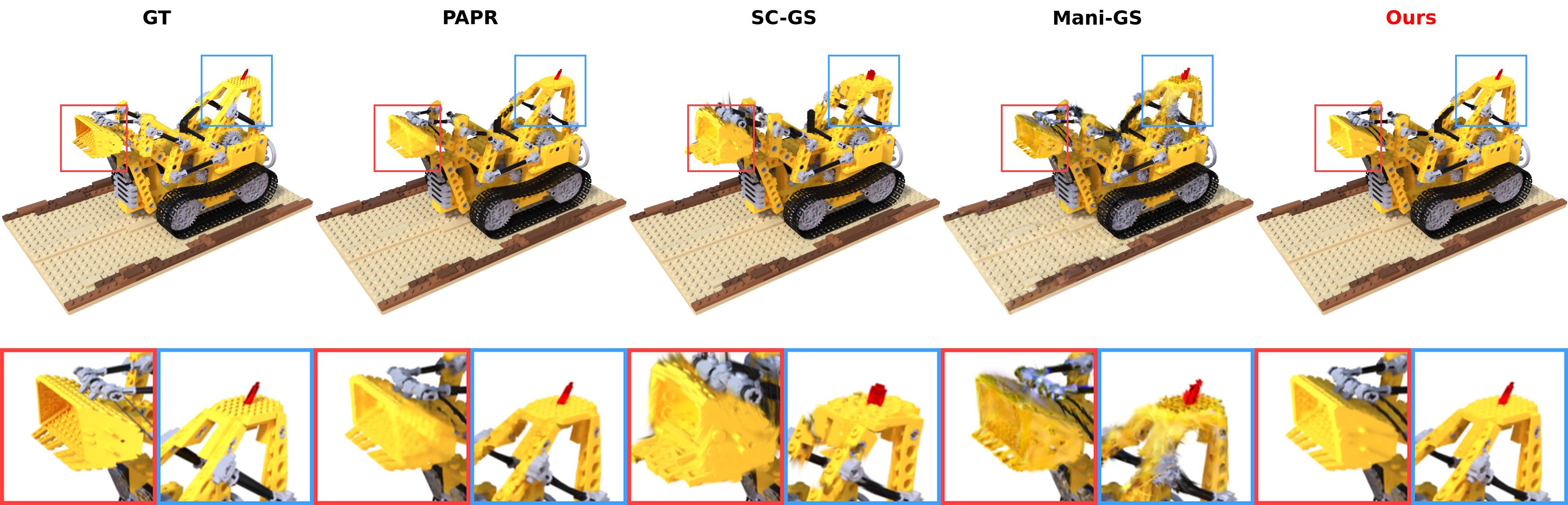 Lego editing comparison (Neural Editor)